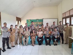 Rapat Koordinasi di Aula BPP Dusun Senakin, Angkaman Desa Senakin Kecamatan Sengah Temila