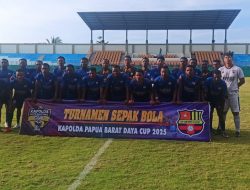 Polres Maybrat Tundukkan Polres Sorong Kota 2-0 di Kapolda Cup I 2025!