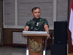 Kolonel Marinir Ena Sulaksana Berikan Pengarahan Awal Kepada Seluruh Perwira Pasmar 1