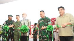 Pangdam I/BB Resmikan Barak Siaga Kodim 0315/Tanjungpinang, Hibah dari PT BAI