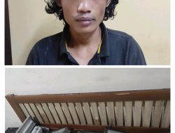 Tertangkap di Atas Billboard, Pencuri Lampu Diamankan Polsek Grogol Petamburan