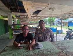 Personel Polsek Kuala Behe Laksanakan Patroli Dialogis Cegah Gangguan Keamanan