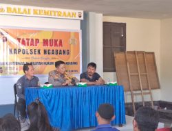 Polsek Ngabang Lakukan Tatap Muka Dengan Para Kelompok Tani Yang Ada Di Kecamatan Ngabang dan Kecamatan Jelimpo