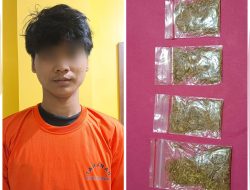 Remaja 18 Tahun Ditangkap Polsek Grogol Petamburan karena Bawa 5,65 Gram Tembakau Gorila