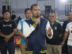 Sehat Bersama Kapolres: Voli Persahabatan Wujudkan Sinergi Polri dan Masyarakat