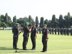 Danrem 081/DSJ Pimpin Sertijab Danyonif 511/DY Badak Hitam Blitar