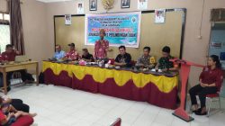 Bhabinkamtibmas Polsek Menyuke Hadiri Acara  Musdessus Tahun 2025 di Desa Ladangan