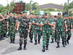 Pangdam I/BB Kunjungi Yonkomposit 1/Gardapati, Tekankan Kesiapan Tempur Prajurit Perbatasan