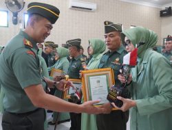 Belasan Prajurit Kodim Boyolali Purna Tugas