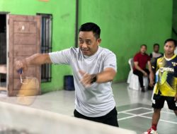 Semarak HUT Bhayangkara ke-79, Polres Mesuji Gelar Turnamen Badminton Bersama Masyarakat