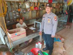 Temui Warganya di saat Patroli, Polisi Sampaikan Pesan Kamtibmas