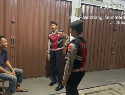 Subdit Gasum Dit Samapta Polda Sumsel melakukan Kegiatan Rutin Yang Ditingkatkan (KRYD) Patroli Malam Pencegahan Premanisme dan 3 C*