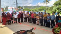 Semarak Grand Opening SPBU 65.793.01 PT. Keluarga Besar Tarigas di Pahauman, Dimeriahkan Tarian Adat dan Pemotongan Pita