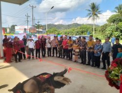 Semarak Grand Opening SPBU 65.793.01 PT. Keluarga Besar Tarigas di Pahauman, Dimeriahkan Tarian Adat dan Pemotongan Pita