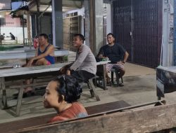 Patroli Malam Polsek Menjalin Cegah Tindak Kriminalitas di Lingkungan