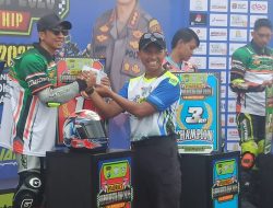 Danyonmarhanlan XIV Sorong Dukung Penuh Road Race Kapolresta Cup 2025