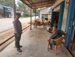 Patroli Humanis, Polsek Air Besar Bangun Komunikasi dan Kepercayaan Warga