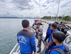 Masyarakat Bacan Antusias Kunjungi KRI Tatihu-853, Kenali Lebih Dekat Kehidupan Prajurit Jalasena