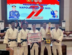 Polres Mesuji Raih Prestasi Gemilang di Kejuaraan Judo Kapolda Cup 2025