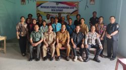 Bhabinkamtibmas Polsek Menjalin Hadiri Kegiatan Musdesus Perdes Perlindungan Anak Desa Sepahat