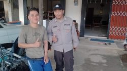 Kanit Samapta Polsek Kuala Behe Laksanakan Patroli Sambang Dialogis Cegah 3 C