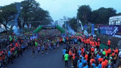 Bukit Barisan Fun Run 5K Sukses Guncang Medan, 10 Ribu Peserta Meriahkan Lapangan Merdeka Medan