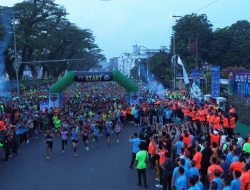 Bukit Barisan Fun Run 5K Sukses Guncang Medan, 10 Ribu Peserta Meriahkan Lapangan Merdeka Medan