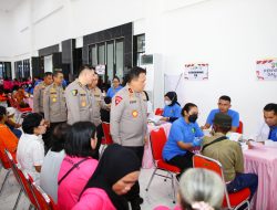 Pengobatan Gratis di Ambon Sambut HUT Bhayangkara, 2.140 Warga Jalani Pemeriksaan Kesehatan