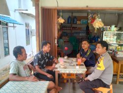 Bhabinkamtibmas Polsek Menjalin Sambang Dan Tatap Muka Bersama Warga