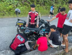 Temui Pemuda Saat Patroli, Polisi Larang Knalpot Brong dan Balap Liar