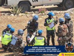 Sempu XXV-Q Laksanakan Latihan Gabungan “East Angel II” Bersama Satuan Lain di Sector East
