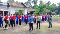 Sinergi TNI Polri Seleksi Calon Anggota Paskibraka Tingkat Kecamatan Mempawah Hulu