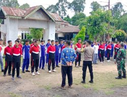 Sinergi TNI Polri Seleksi Calon Anggota Paskibraka Tingkat Kecamatan Mempawah Hulu
