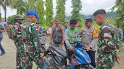 Razia Gabungan di Wilayah Perbatasan Skow, Peringati HANI 2025 dan Persempit Ruang Gerak Peredaran Narkotika