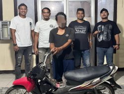 Tak Butuh Waktu Lama, Polres Landak Ungkap Kasus Pencurian Motor Dinas