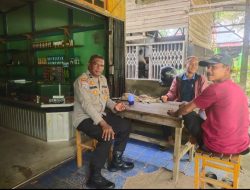 Sambang Dialogis Polsubsektor Jelimpo Kepada Warga Masyarakat Untuk Memastikan Keamanan Wilayah
