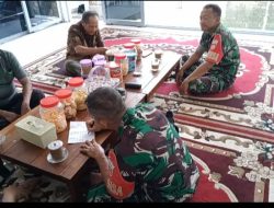 Babinsa Jalin Silaturahmi, Tingkatkan Kerjasama dengan Pengurus Pondok Pesantren