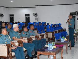 Lantamal XIV Gelar Jam Komandan, Tingkatkan Kesiapan Dan Disiplin Prajurit Serta Penuh Motivasi
