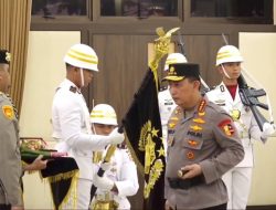 Kapolri Pimpin Upacara Pemuliaan Nilai Tribrata Jelang Hari Bhayangkara ke-79