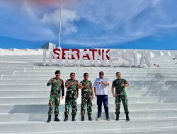 Waasintel Kaskogabwilhan II Kunjungi Satgas Pamtas Yonarmed 11 Kostrad di Perbatasan Kalimantan Utara