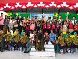 Kadis Pendidikan Boven Digoel Gandeng Satgas Yonif 126 Cakti Dukung Edukasi Calistung di Wilayah Perbatasan