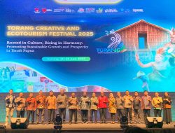 Lantamal XIV Hadiri Opening Ceremony Torang Creative Dan Ecotourism Festival 2025, Dukung Ekonomi Kreatif