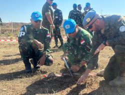 Tingkatkan Pengetahuan dan Keterampilan, Sempu XXV-Q Ikuti Pelatihan Explosive Hazards Awareness