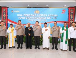 Jelang HUT Ke-79 Bhayangkara Polda Maluku Gelar Doa Bersama