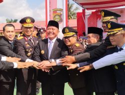 Upacara Perayaan HUT Bhayangkara Ke-79 Berlangsung Khidmat Dan Meriah.