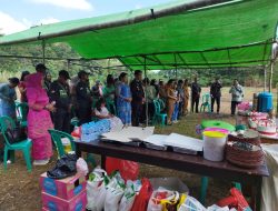 Peringati HUT Bhayangkara Ke-79, Polsek Mempawah Hulu Gelar Syukuran di Lahan Demplot