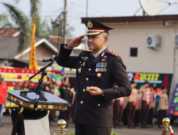 Upacara Memperingati Hari Ulang Tahun Bhayangkara Ke-79 Semoga Polri Semakin Di Percaya, Di Cintai Dan Di Banggakan Oleh Masyarakat