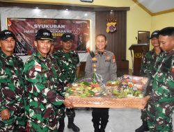 Hangat dan Penuh Kejutan, Kodim Merauke Meriahkan HUT Bhayangkara ke 79