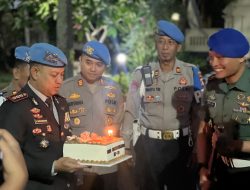 Dandenpom IX/2 Mataram Beri Kejutan Hangat Untuk Kabid Propam Polda NTB di HUT Bhayangkara ke-79