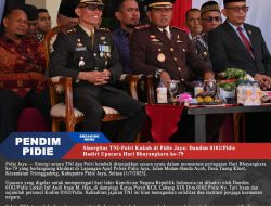 Sinergi TNI-Polri Tercermin dalam Peringatan Hari Bhayangkara ke-79 di Pidie Jaya
